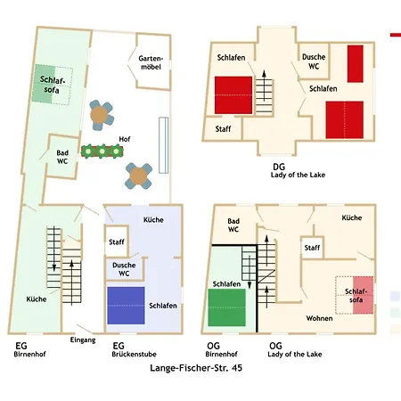 Apartmán Haus Zur Eselsbruecke Tangermünde
